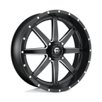 Fuel UTV D538 Maverick UTV 22x7 Matte Black Milled Wheel