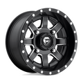 Fuel UTV D538 Maverick 14x7 Matte Black Milled Wheel with 4x156 Bolt Pattern and +13 Offset