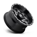 Fuel UTV D538 Maverick UTV 14x7 Matte Black Milled Wheel with 4x110 Bolt Pattern and +13 Offset
