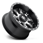 Fuel UTV D541 Nutz UTV 14x7 Matte Black Machined Wheel with 4x156 Bolt Pattern and +13 Offset