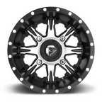 Fuel UTV D541 Nutz UTV 14x7 Matte Black Machined Wheel with 4x156 Bolt Pattern and +13 Offset