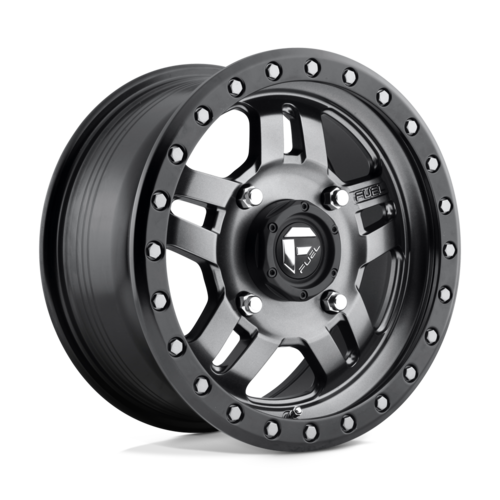 Fuel UTV D557 ANZA Matte Gunmetal Black Bead Ring Wheel - 15x7, 4x156 Bolt Pattern, +38 Offset