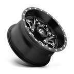 Fuel UTV D567 LETHAL 15x7 Matte Black Milled Off-Road Wheel for UTVs
