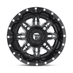 Fuel UTV D567 Lethal 14x7 Matte Black Milled Wheel with 4x156 Bolt Pattern and 132mm Center Bore