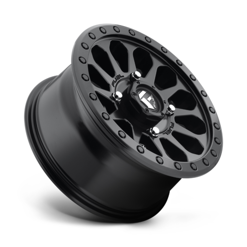 Fuel UTV D579 VECTOR UTV 15x7 Matte Black Wheel with 4x137 Bolt Pattern and +38 Offset