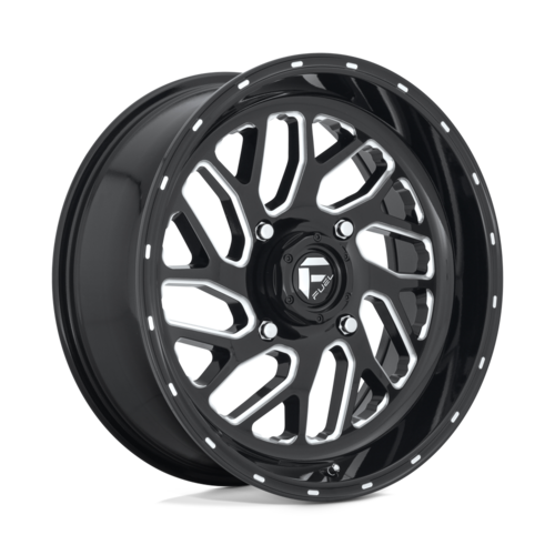 Fuel UTV D581 Triton 16x7 Gloss Black Milled Off-Road Wheel with 4x156 Bolt Pattern