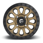 Fuel UTV D600 VECTOR 14x7 Matte Bronze Black Bead Ring Wheel with 4x137 Bolt Pattern and +38 Offset