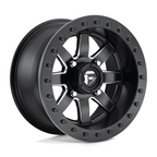 Fuel UTV D928 Maverick UTV Beadlock 15x10 Matte Black Wheel with 4x137 Bolt Pattern and 110.10mm Center Bore