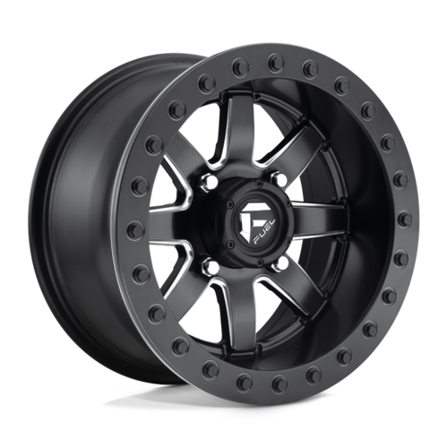 Fuel UTV D928 Maverick LT Matte Black 15x8 Beadlock Wheel with 4x137 Bolt Pattern