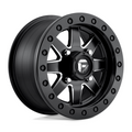 Fuel UTV D938 Maverick HD 15x7 Matte Black Milled Beadlock Wheel