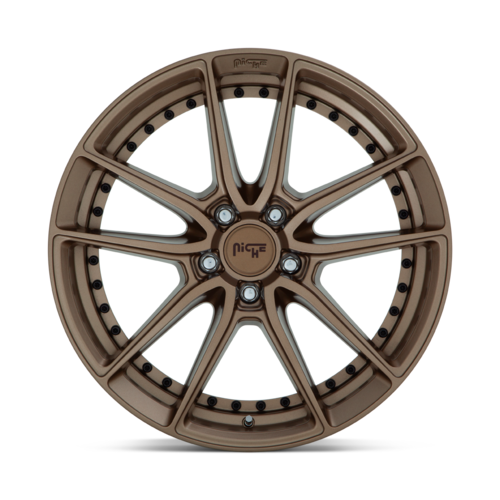Niche 1PC DFS 18x8 Matte Bronze Wheel with 5x114.3 Bolt Pattern and +30 Offset