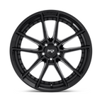 Niche 1PC DFS 18x8 Gloss Black Wheel with 5x120 Bolt Pattern and +40 Offset
