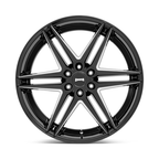 DUB 1PC S267 DIRTY DOG 24x10 Inch Gloss Black Milled Aluminum Wheel with 6x139.7 Bolt Pattern and 25mm Offset