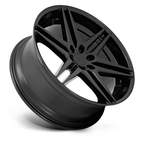 DUB 1PC S268 DIRTY DOG 24x10 Inch Gloss Black Off-Road Wheel with 6x139.7 Bolt Pattern and 25mm Offset