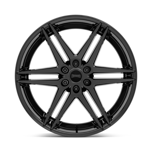 DUB 1PC S268 DIRTY DOG 24x10 All Glossy Black Wheel with 6x135 Bolt Pattern and +30 Offset