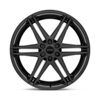 DUB 1PC S268 DIRTY DOG 24x10 All Glossy Black Wheel with 6x135 Bolt Pattern and +30 Offset