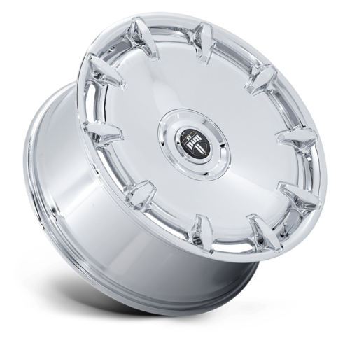DUB 1PC DC271 CHEEF 26-Inch Chrome Off-Road Wheel with 10-Inch Width and 6x135/6x139.7 Bolt Pattern