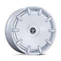 DUB 1PC Cheef 26x10 Silver Machined Wheel with 6x135/6x139.7 Bolt Pattern and +30 Offset