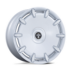 DUB 1PC Cheef 24x10 Inch Wheel with Silver Machined Finish – 6x135/6x139.7 Bolt Pattern, +30 Offset, 100.30 Center Bore