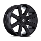 DUB 1PC DC273 PULL 24x10 Gloss Black Wheel with 5x115/120 Bolt Pattern and +15 Offset