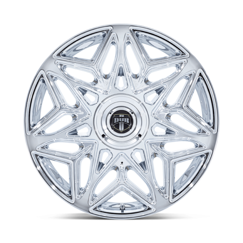 DUB 1PC DC274 ANOMALY 24x9 Chrome Wheel with 5x115/120 Bolt Pattern and +15 Offset