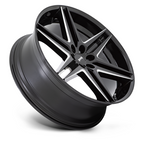DUB 1PC S267 DIRTY DOG 26x10 Glossy Black Milled Wheel with 6x139.7 Bolt Pattern and +25 Offset