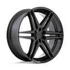 DUB 1PC S268 DIRTY DOG 26x10 All Glossy Black Wheel with 6x139.7 Bolt Pattern and +25 Offset