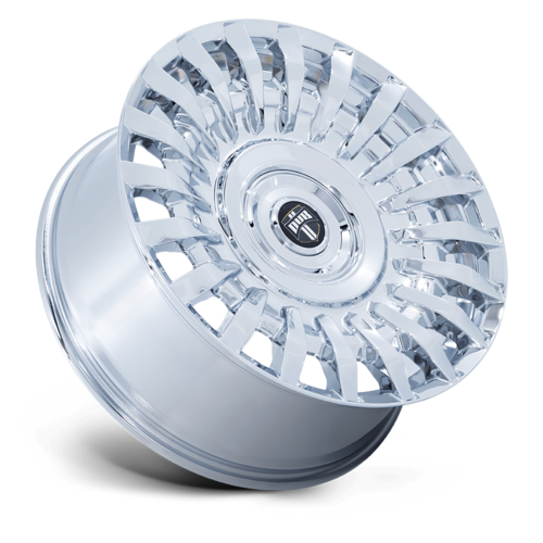 DUB 1PC DC272 HONCHO 24x10 Chrome Off-Road Wheel with 6x135/139.7 Bolt Pattern and +30 Offset