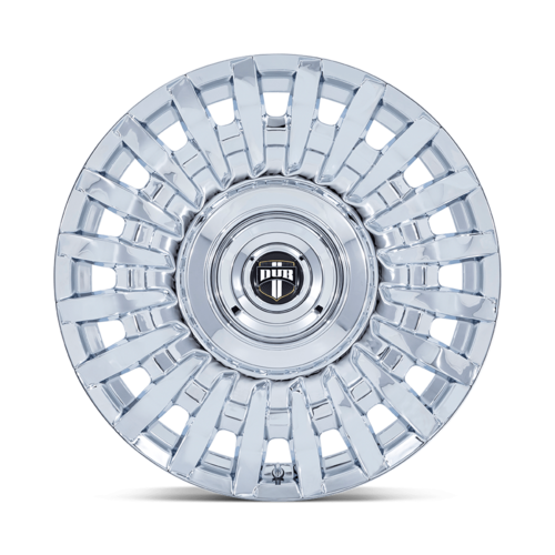 DUB 1PC DC272 HONCHO 22x9 Chrome Wheel with 5x108/5x114.3 Bolt Pattern and +38 Offset
