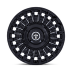 DUB 1PC Honcho 24x9 Gloss Black Milled Wheel with 5x115/120 Bolt Pattern and +38 Offset