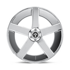 DUB 1PC S115 BALLER 22x9.5 Chrome Wheel with 5x127 Bolt Pattern and +11 Offset