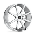 DUB 1PC S201 PUSH 20x8.5 Chrome Wheel with 6x120/132 Bolt Pattern and +35 Offset