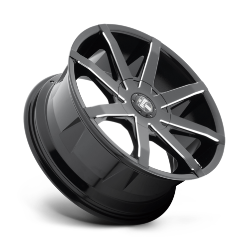 DUB 1PC S109 PUSH 20x8.5 Inch Gloss Black Milled Wheel with +30 Offset