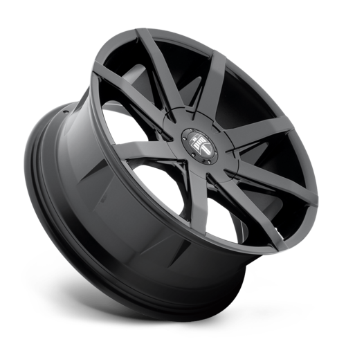 DUB 1PC S110 PUSH 20x8.5 Gloss Black Alloy Wheel with 5x114.3/5x127 Bolt Pattern and +30 Offset