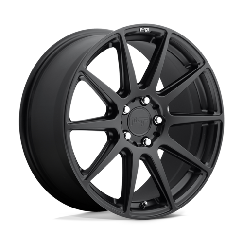 Niche 1PC M147 ESSEN 21x10.5 Matte Black Wheel with 5x130 Bolt Pattern and 45mm Offset