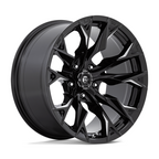 Fuel 1PC D803 Flame 20x10 Gloss Black Milled Off-Road Wheel