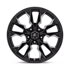 Fuel 1PC D803 Flame 20x10 Gloss Black Milled Wheel with -18 Offset and 5x127 Bolt Pattern