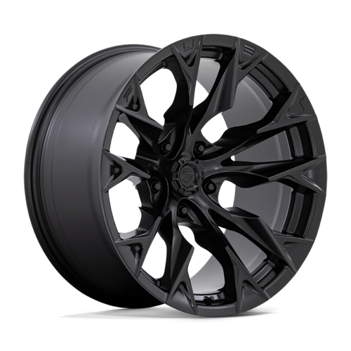 Fuel 1PC D804 Flame 20x10 Blackout Off-Road Wheel with 5x139.7 Bolt Pattern and -18 Offset
