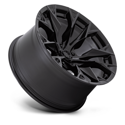 Fuel 1PC D804 Flame 20x10 Blackout Off-Road Wheel with 5x127 Bolt Pattern and -18mm Offset