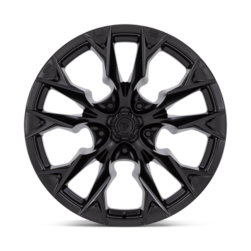 Fuel 1PC D804 Flame 20x10 Blackout Off-Road Wheel with 5x127 Bolt Pattern and -18mm Offset