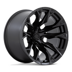 Fuel 1PC D804 Flame 20x12 Blackout Off-Road Wheel with 5x127 Bolt Pattern and -44mm Offset