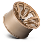 Fuel 1PC D805 FLAME 22x12 Bronze Platinum Wheel with 5x127 Bolt Pattern and -44 Offset