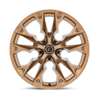 Fuel 1PC D805 FLAME 22x12 Bronze Platinum Wheel with 5x127 Bolt Pattern and -44 Offset
