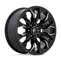 Fuel 1PC D803 Flame 20x9 inch Gloss Black Milled Wheel for 6x135 Bolt Pattern with +20 Offset