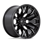 Fuel 1PC D803 Flame 22x12 Gloss Black Milled Wheel with 6x135 Bolt Pattern and -44 Offset