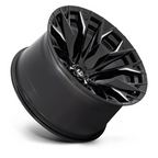 Fuel 1PC D803 Flame 22x12 Gloss Black Milled Wheel with 6x135 Bolt Pattern and -44 Offset