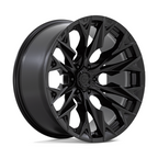Fuel 1PC D804 FLAME 22x10 Blackout Wheel with -18mm Offset and 6x139.7 Bolt Pattern