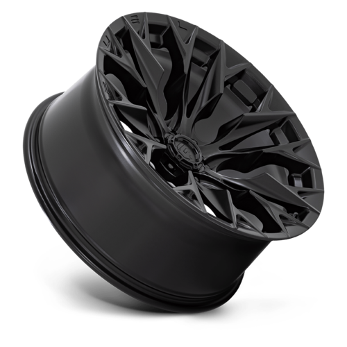 Fuel 1PC D804 FLAME 22x10 Blackout Wheel with -18mm Offset and 6x139.7 Bolt Pattern