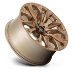 Fuel 1PC D805 Flame 20x9 Bronze Platinum Wheel with 6x135 Bolt Pattern and +20 Offset