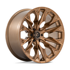 Fuel 1PC D805 Flame 22x10 Platinum Bronze Wheel with 6x139.7 Bolt Pattern and -18 Offset